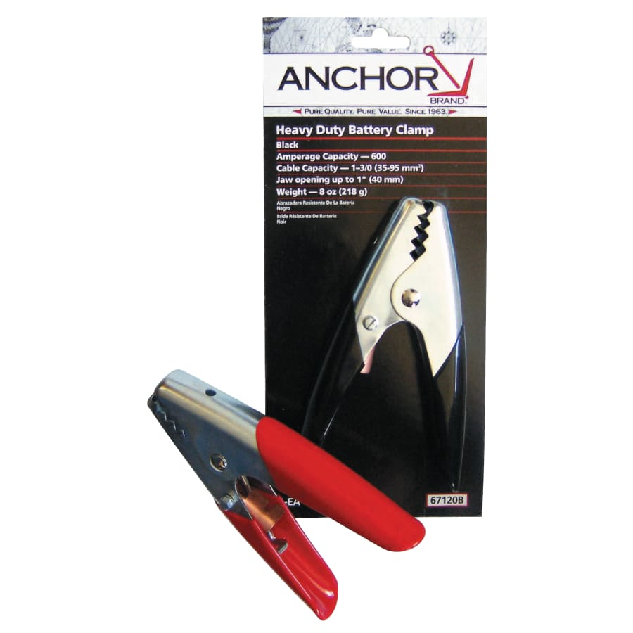 Anchor Brand Anchor Heavy Duty Battery Clamp Red