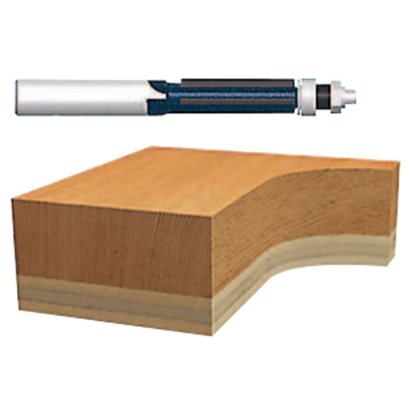 Bosch Power Tools 1/2" Template/Trimming Router Bit - 3-Flute, Carbide Tip– – Now available at MTN Shop US.