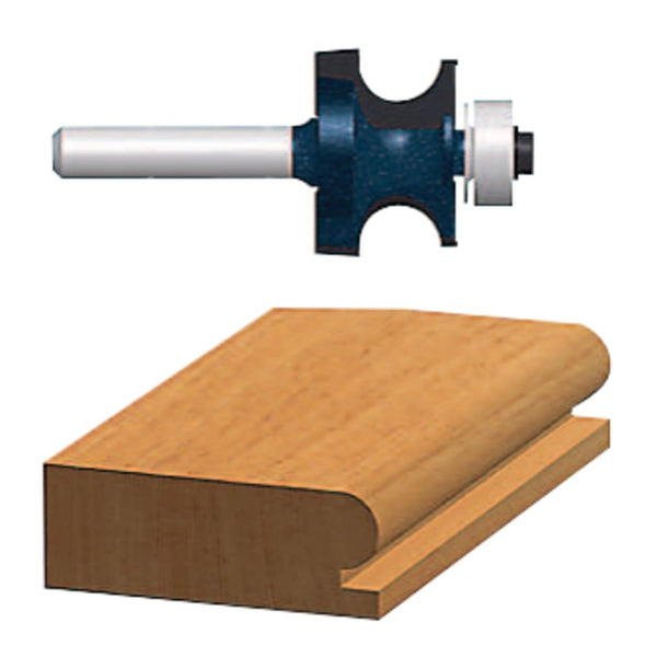 Bosch 1/8-in Carbide-Tipped Edge Beading Router Bit Bosch 1/8-in Carbide-Tipped Edge Beading Router Bit