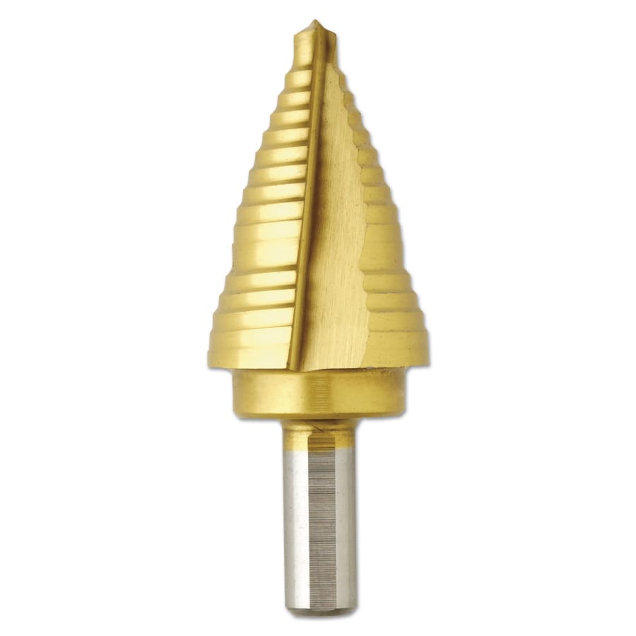 Bosch Power Tools Titanium Coated Step Drill Bits, 1/4 in - 7/8 in, 3 Steps