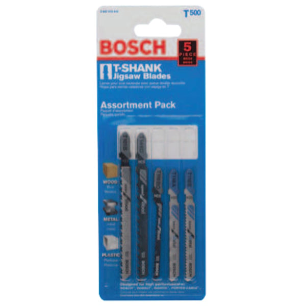 Bosch Power Tools Jigsaw Blade Set, 5 Pieces with Bosch Shank– – Now available at MTN Shop US.
