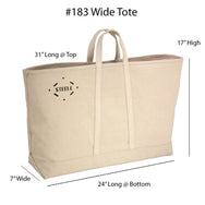 Steele Canvas Basket Corp Natural Canvas Tote Bag - Wide 5"– – Now available at MTN Shop US. - imagen 6