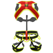 KONG Target Pro heli-rescue harness bottom view showing padded leg loops - imagen 2