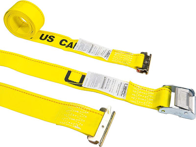 Peerless 2"X12' Correa para furgoneta amarilla
