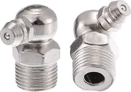 Alemite 90° Elbow Hydraulic Grease Fitting Male/Male 27/32" x 1/8" PTF Threads (Pack of 50)– – Now available at MTN Shop US.