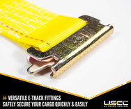Peerless 2"X12' Van Strap Yellow - imagen 2