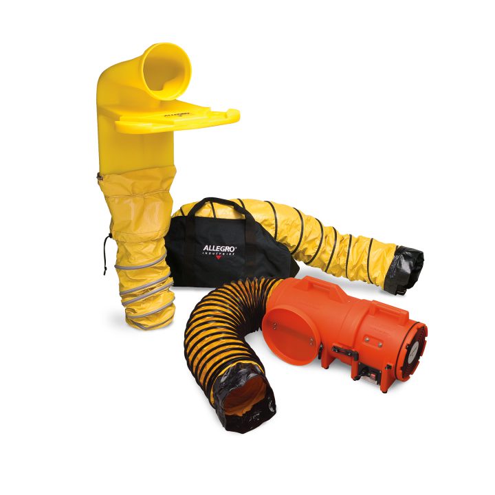 Allegro 8″ Axial AC & DC Plastic Blower System with MVP