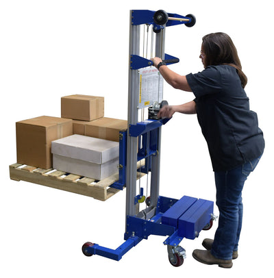 Montacargas con cabrestante manual de Vestil Manufacturing Corp– – Ahora disponibles en MTN Shop US.