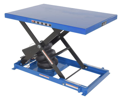 Mesas elevadoras de tijera con bolsas de aire de servicio pesado de Vestil Manufacturing Corp– – Ahora disponibles en MTN Shop US.