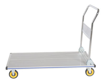 Camiones con plataforma con manija plegable de aluminio Vestil Manufacturing Corp– – Ahora disponibles en MTN Shop US.