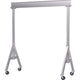 Vestil Manufacturing Corp Adjustable Height Aluminum Gantry Cranes with Total Locking Casters