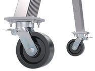 Vestil Manufacturing Corp Adjustable Height Aluminum Gantry Cranes with Total Locking Casters– – Now available at MTN Shop US. - imagen 2
