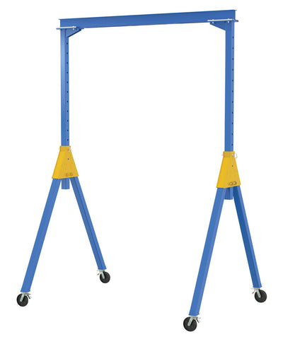 Grúas pórtico de acero ajustables de Vestil Manufacturing Corp con ruedas de bloqueo total - Desmontable– – Ahora disponibles en MTN Shop US.