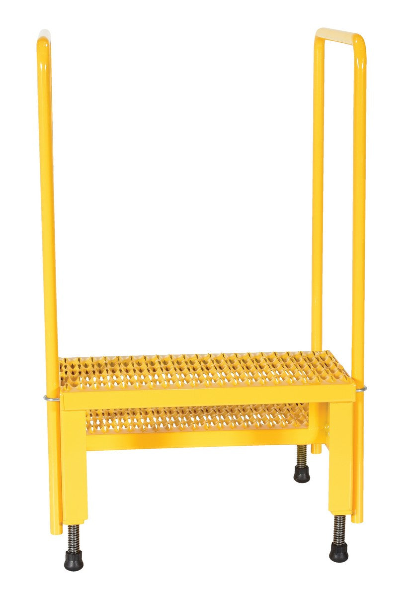 Soportes de escalón ajustables con pasamanos de Vestil Manufacturing Corp– – Ahora disponibles en MTN Shop US.