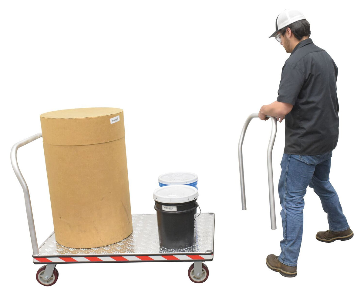 Vestil Manufacturing Corp Heavy Duty Aluminum Treadplate Platform Trucks– – Now available at MTN Shop US. - imagen 7