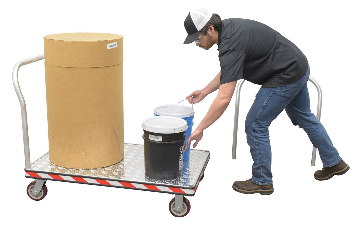 Vestil Manufacturing Corp Heavy Duty Aluminum Treadplate Platform Trucks– – Now available at MTN Shop US. - imagen 6