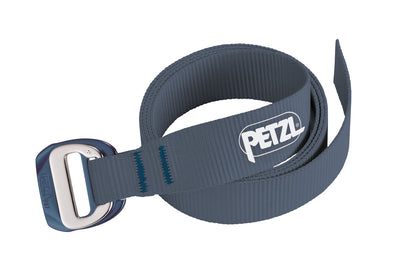 adjustable Petzl belt with buckle.