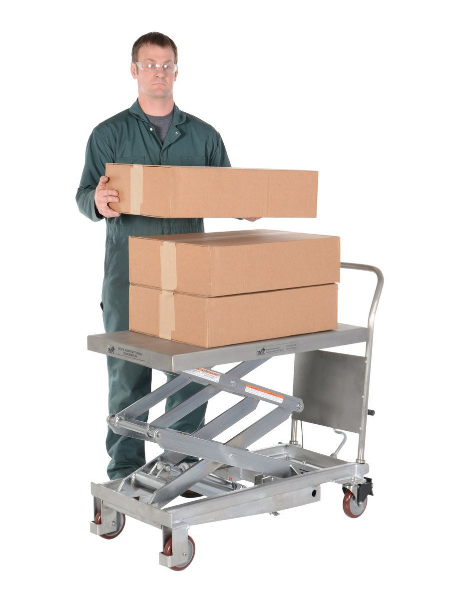 Vestil Manufacturing Corp Partially Stainless Steel Hydraulic Elevating Carts– – Now available at MTN Shop US. - imagen 3