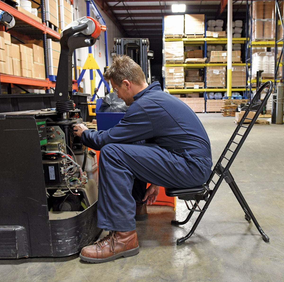 Vestil Manufacturing Corp Ergonomic Worker Seats - imagen 5