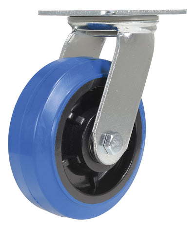 Ruedas de caucho elástico (azules) Vestil Manufacturing Corp– – Ahora disponibles en MTN Shop US.