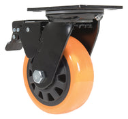 Vestil Manufacturing Corp Poly On Poly Casters (Orange)– – Now available at MTN Shop US. - imagen 3