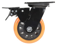 Vestil Manufacturing Corp Poly On Poly Casters (Orange)– – Now available at MTN Shop US. - imagen 2