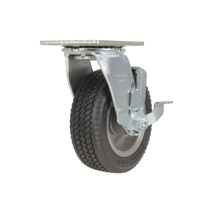 Vestil Flat-Free Swivel With Brake Caster