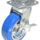 Vestil Manufacturing Corp Polyurethane Casters (Blue)
