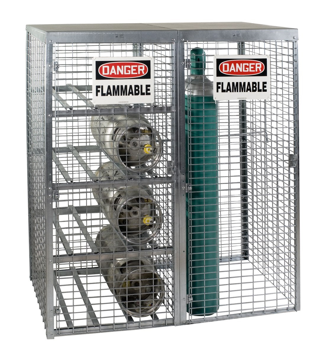 Vestil Manufacturing Corp Galvanized Cylinder Storage Cabinets– – Now available at MTN Shop US. - imagen 3