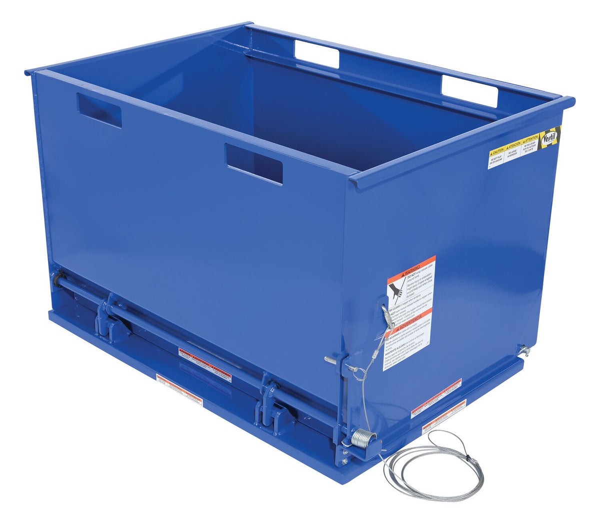 Tolva de fondo abatible de Vestil Manufacturing Corp– – Ahora disponible en MTN Shop US.