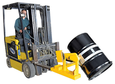 Portadores/rotadores de tambores para carretillas elevadoras Vestil Manufacturing Corp– – Ahora disponibles en MTN Shop US.