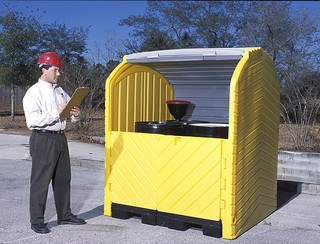 Vestil Manufacturing Corp Drum Storage Hard Top Containers– – Now available at MTN Shop US.