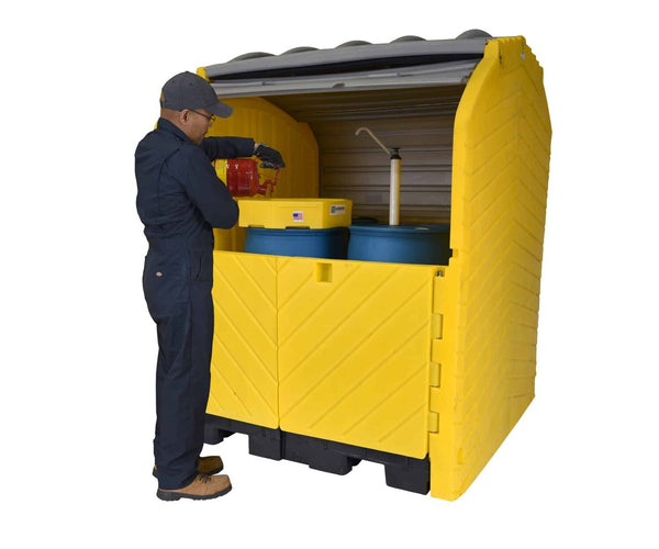 Vestil Manufacturing Corp Drum Storage Hard Top Containers– – Now available at MTN Shop US.