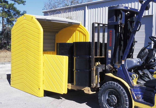 Vestil Manufacturing Corp Drum Storage Hard Top Containers– – Now available at MTN Shop US.