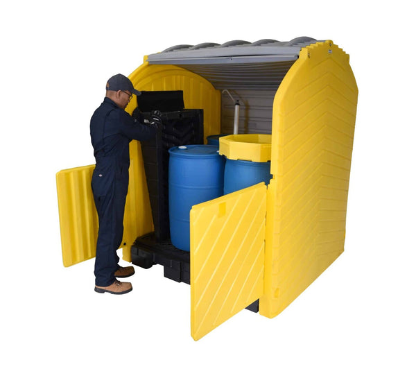 Vestil Manufacturing Corp Drum Storage Hard Top Containers– – Now available at MTN Shop US.