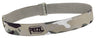 Petzl spare headband for ARIA headlamps, camo colors, designed for comfortable and secure use.
