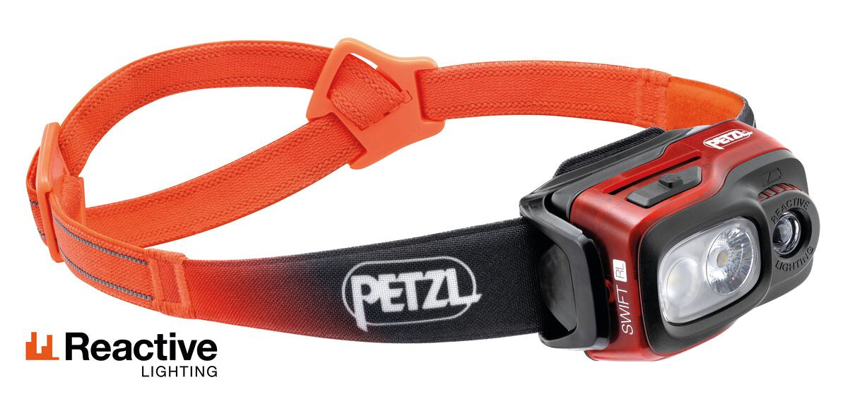 Petzl Swift RL Headlamp 1100lm Orange