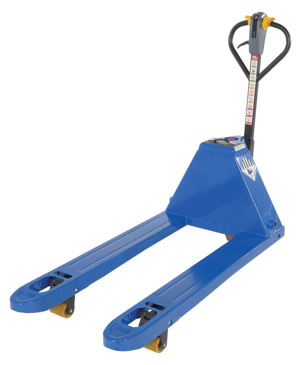 Vestil Manufacturing Corp Economy Semi-Automatic Electric Pallet Trucks– – Now available at MTN Shop US.