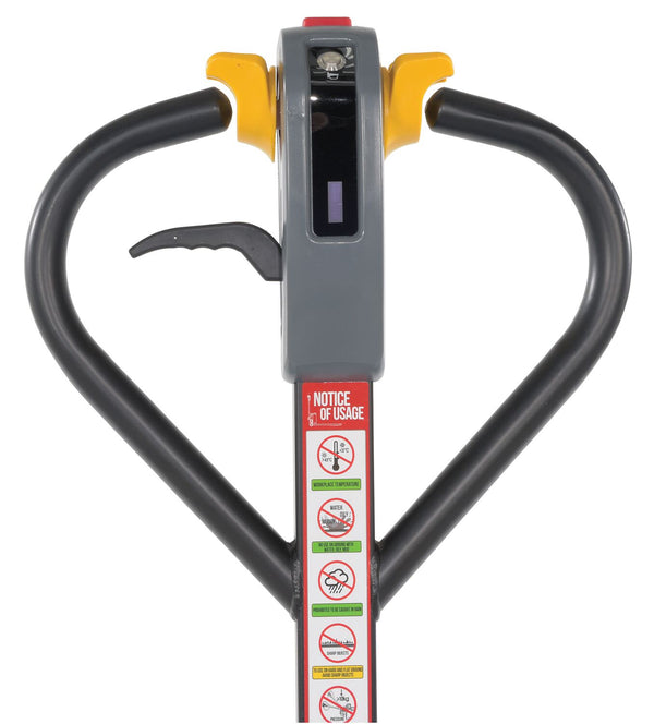 Vestil Manufacturing Corp Economy Semi-Automatic Electric Pallet Trucks– – Now available at MTN Shop US.
