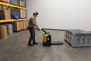 Vestil Manufacturing Corp Electric Pallet Truck with Single Fork– – Now available at MTN Shop US.