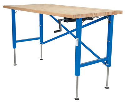 Bancos de trabajo ergonómicos ajustables manuales de Vestil Manufacturing Corp– – Ahora disponibles en MTN Shop US.
