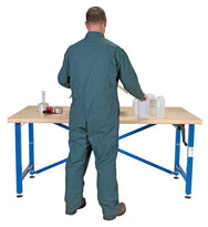 Bancos de trabajo ergonómicos ajustables manuales de Vestil Manufacturing Corp– – Ahora disponibles en MTN Shop US.