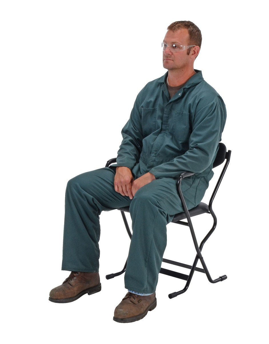 Vestil Manufacturing Corp Folding Arm Chair– – Now available at MTN Shop US. - imagen 2