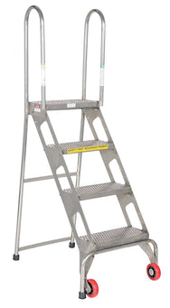 Escaleras plegables con ruedas de Vestil Manufacturing Corp– – Ahora disponibles en MTN Shop US.