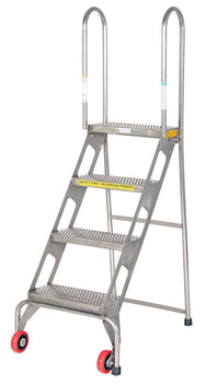 Escaleras plegables con ruedas de Vestil Manufacturing Corp– – Ahora disponibles en MTN Shop US.