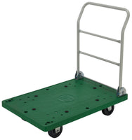 Camiones con plataforma de plástico Vestil Manufacturing Corp con manija plegable: ahora disponibles en MTN Shop US.