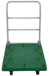 Camiones con plataforma de plástico Vestil Manufacturing Corp con manija plegable: ahora disponibles en MTN Shop US.