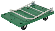 Camiones con plataforma de plástico Vestil Manufacturing Corp con manija plegable: ahora disponibles en MTN Shop US.