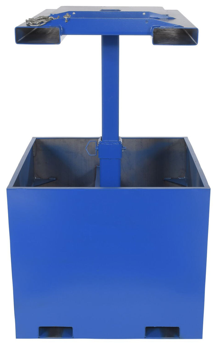 Vestil Manufacturing Corp Fork Mounted Trash Bin Compactors