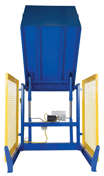 Volcadores de cajas eléctricos/hidráulicos de Vestil Manufacturing Corp– – Ahora disponibles en MTN Shop US.